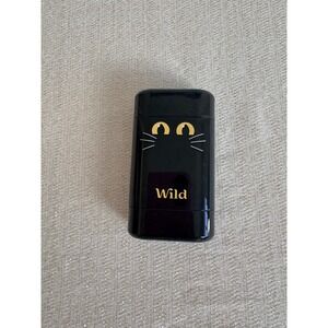 Wild Deodorant Case Excellent Refillable black Cat Face Graphic Sustainable